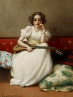 Girl with guitar