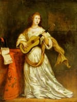 Lady with guitar