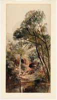 A Wooded River Landscape