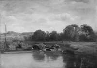 Barges on a River