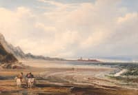 Travelers on the Sands near Redcar