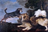 Turk and Crab, Two Dogs Belonging to the Duke of Rutland