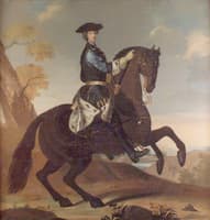 Karl XII on Horseback