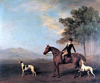 The Hon. Robert Edward Peter Coursing with Two Greyhounds
