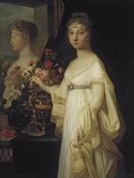 Elisabeth Alexeievna with a Mirror