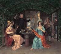 Die Fermate (Society in a Roman location)