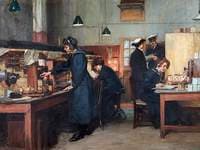 Valve Testing: The Signal School, Royal Navy Barracks, Portsmouth
