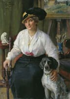 Portrait of Teacher K.V. Sheveleva