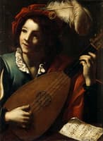 Lute musician
