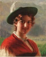 Portrait of a Bavarian Beauty