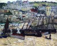The Port of St. Ives, England