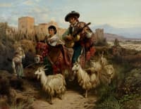Castillian Courtship Scene