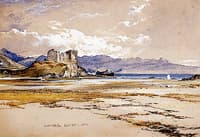 Knock Castle and the Sound of Sleat