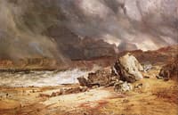Storm on a Highland Coast, Isle of Skye