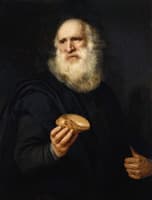 Old Man with a Shell