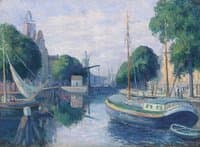 Houseboats in Rotterdam