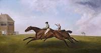'Hambletonian' Beating 'Diamond' (after George Stubbs)