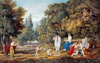 Landschaft mit Apoll unter den Hirten