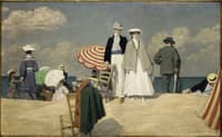 On the Beach at Cabourg
