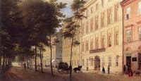 The Hôtel de St. Petersbourg, Unter den Linden