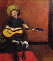 Girl with guitar