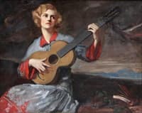 Madchen mit Gitarre