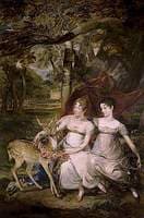 The Ladies Elizabeth and Georgiana Stanhope