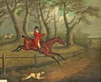 A Huntsman Taking a Fence