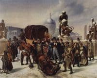 Street Scene on the Herkules Bridge, Berlin