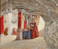 Bethlehem, Praying in the Nativity Chapel