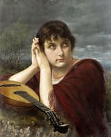 Lady With Mandolin