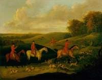 Hunting Scene, Finding the Scent