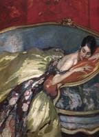 Lady on the Sofa
