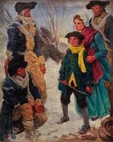 Soldiers at Valley Forge