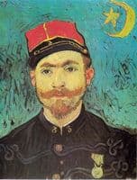 Portrait of Milliet, Unterleutnant (OF1c-rank) of Zouaves