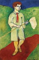 Boy with Butterfly Net