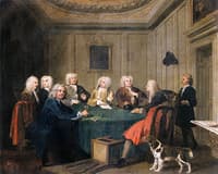 Seven Gentlemen Taking Wine