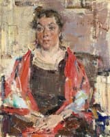 Portrait Of Mariussa Burliuk