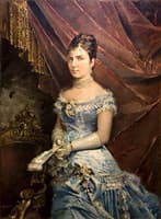 Portrait of María de las Mercedes de Orleans, Wife of King Alfonso XII of Spain
