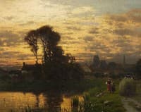 Evening with returning Peasants