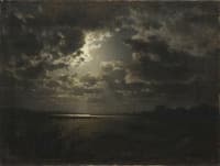 Moonlit night in Pomerania