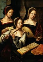 A Concert of Three Female Figures