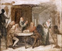 The Rake at Oxford (sketch)