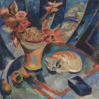 Still-life with Cat