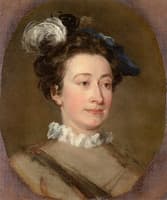 Unknown Woman in a Plumed Hat and Ruff (unfinished)