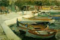 Harbor in Rapallo