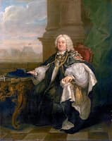 Benjamin Hoadly, Bishop of Winchester, with a View of Sndsor