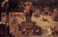 Merry-go-round with Elephant