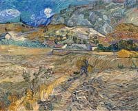 Enclosed Field with Peasant