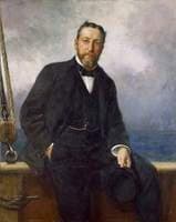 Peter Thellusson on Board the Yacht, 'Albion'